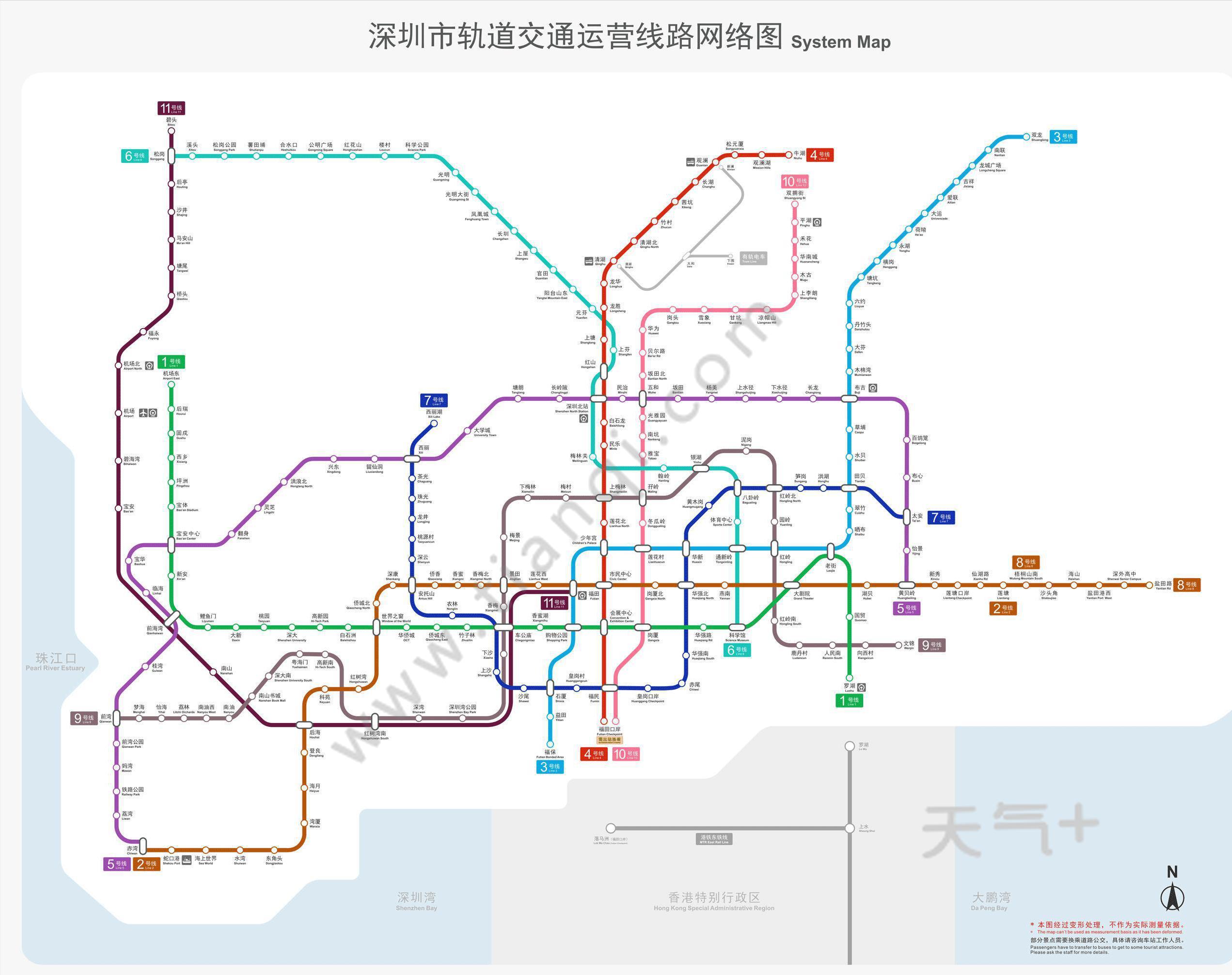 深圳地铁最新路线图，三十一年的脉络、影响及最新动态