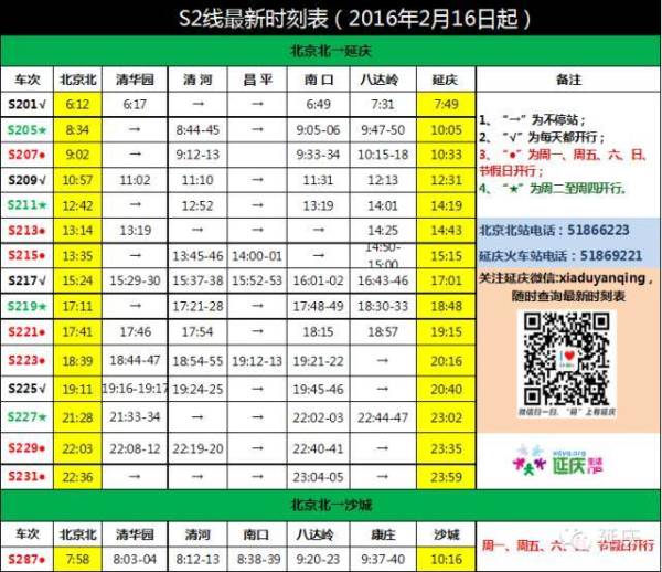 探索自然美景之旅，最新S2线时刻表下的心灵宁静之旅（2016年11月版）