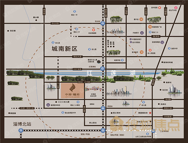 揭秘淄博中南樾府最新动态，全方位展现热门楼盘最新进展