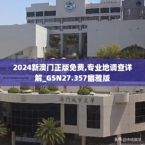 2024新澳门正版免费,专业地调查详解_GSN27.357幽雅版