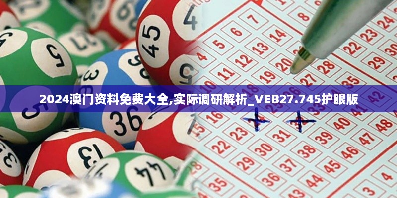 2024澳门资料免费大全,实际调研解析_VEB27.745护眼版