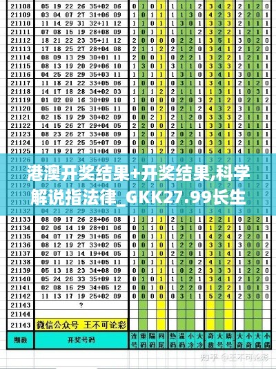 港澳开奖结果+开奖结果,科学解说指法律_GKK27.99长生境