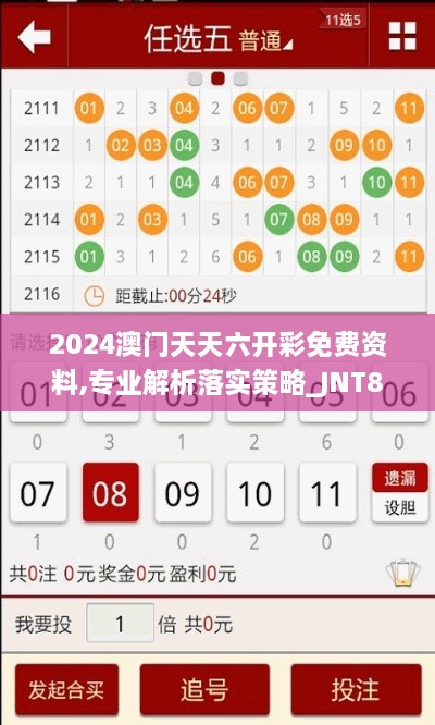 2024澳门天天六开彩免费资料,专业解析落实策略_JNT8.24.82传承版