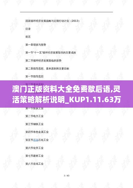 澳门正版资料大全免费歇后语,灵活策略解析说明_KUP1.11.63万能版