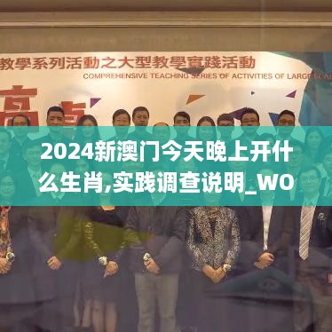 2024新澳门今天晚上开什么生肖,实践调查说明_WOC1.29.40敏捷版