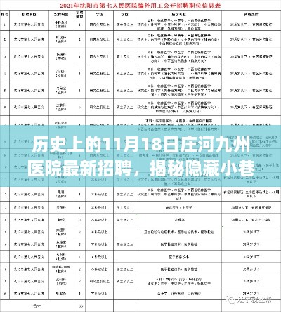 庄河九州医院11月18日人才招聘纪实，探寻神秘医疗殿堂之旅