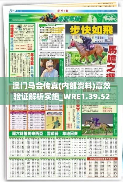 澳门马会传真(内部资料)高效验证解析实施_WRE1.39.52车载版