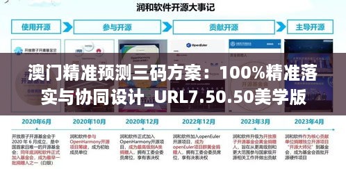 澳门精准预测三码方案：100%精准落实与协同设计_URL7.50.50美学版