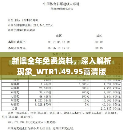 新澳全年免费资料，深入解析现象_WTR1.49.95高清版