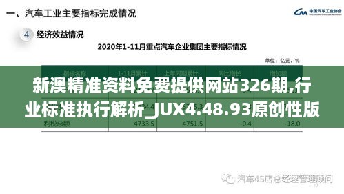 新澳精准资料免费提供网站326期,行业标准执行解析_JUX4.48.93原创性版