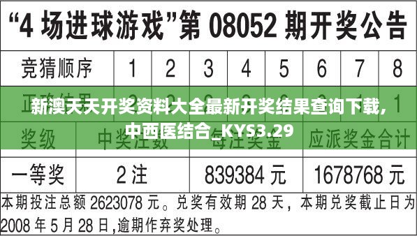 新澳天天开奖资料大全最新开奖结果查询下载,中西医结合_KYS3.29