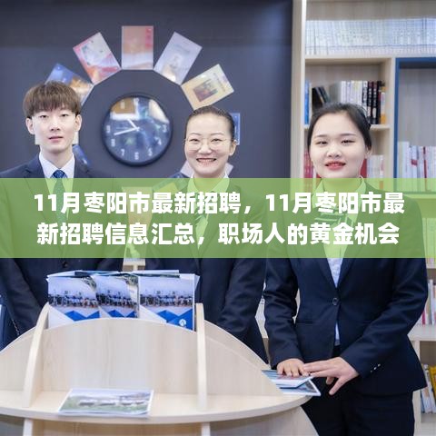 11月枣阳市最新招聘汇总，职场人的黄金机会来袭！