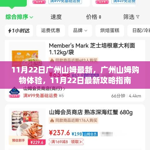 11月22日广州山姆最新购物攻略与体验指南