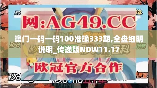 澳门一码一码100准确333期,全盘细明说明_传递版NDW11.17