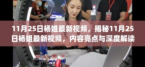 揭秘杨姐最新视频亮点与深度解读，11月25日独家揭秘内容解析