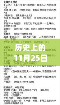 历史上的11月25日，二号红人科技新星重塑未来生活体验