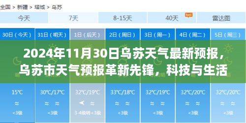 科技与生活的融合，乌苏市天气预报革新先锋——乌苏天气最新预报（XXXX年XX月XX日）