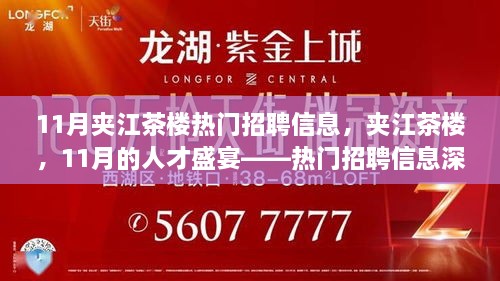 夹江茶楼11月人才盛宴，热门招聘信息深度解析与求职指南