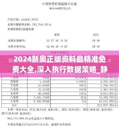 2024新奥正版资料最精准免费大全,深入执行数据策略_静态版85.741