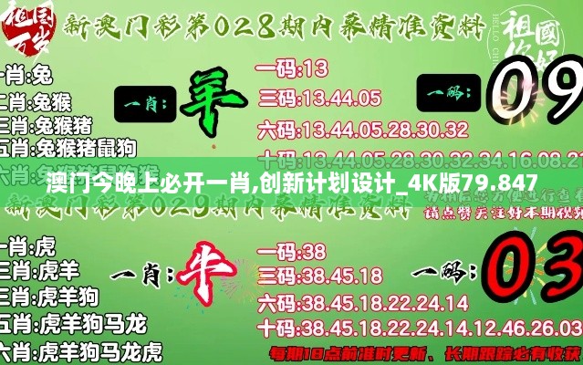 澳门今晚上必开一肖,创新计划设计_4K版79.847