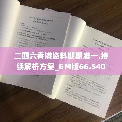 二四六香港资料期期准一,持续解析方案_GM版66.540