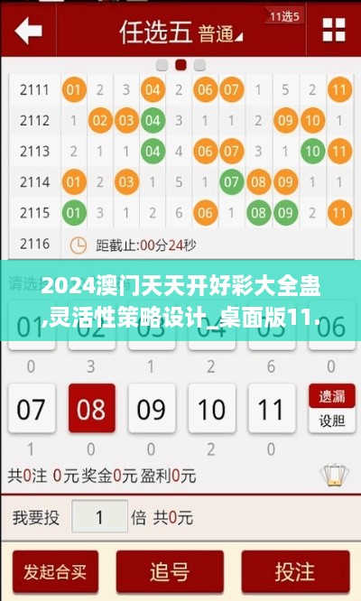 2024澳门天天开好彩大全蛊,灵活性策略设计_桌面版11.233