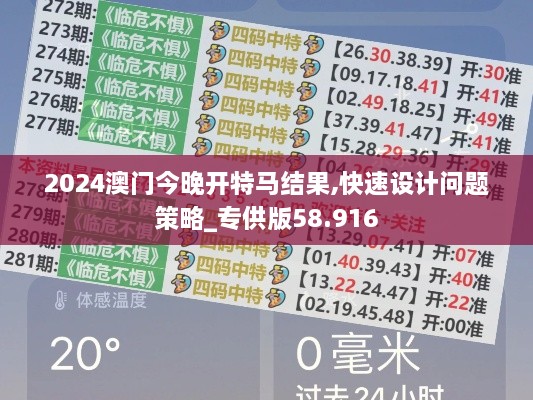 2024澳门今晚开特马结果,快速设计问题策略_专供版58.916