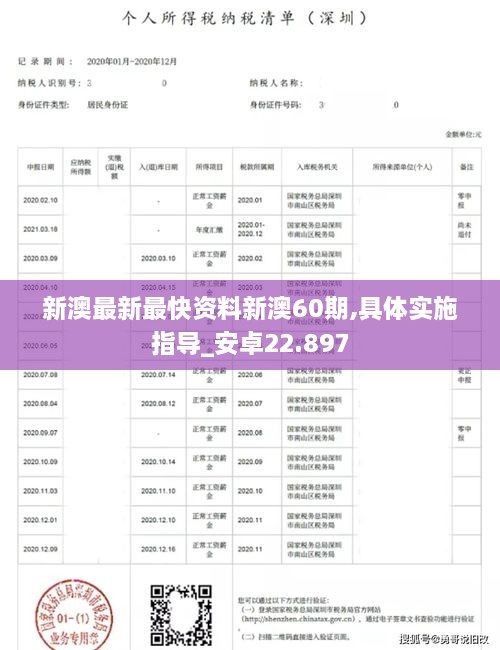 新澳最新最快资料新澳60期,具体实施指导_安卓22.897