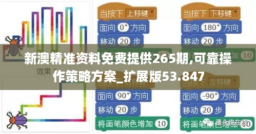 新澳精准资料免费提供265期,可靠操作策略方案_扩展版53.847