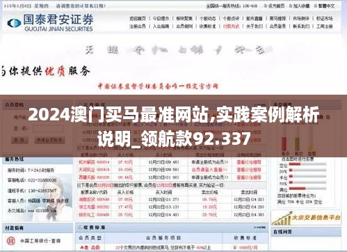 2024澳门买马最准网站,实践案例解析说明_领航款92.337