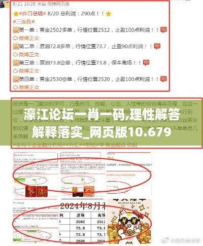 濠江论坛一肖一码,理性解答解释落实_网页版10.679