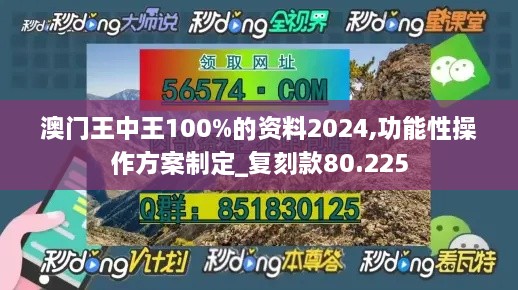 澳门王中王100%的资料2024,功能性操作方案制定_复刻款80.225