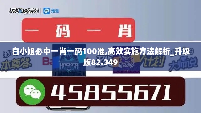 白小姐必中一肖一码100准,高效实施方法解析_升级版82.349