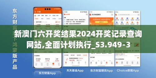 新澳门六开奖结果2024开奖记录查询网站,全面计划执行_S3.949-3