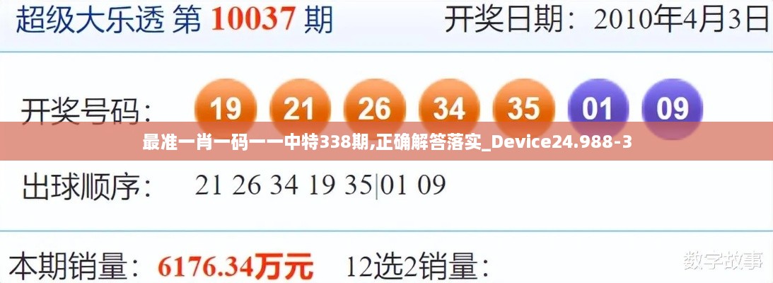 最准一肖一码一一中特338期,正确解答落实_Device24.988-3