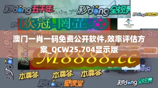 澳门一肖一码免费公开软件,效率评估方案_QCW25.704显示版