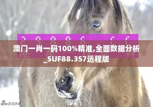 澳门一肖一码100%精准,全面数据分析_SUF88.357远程版