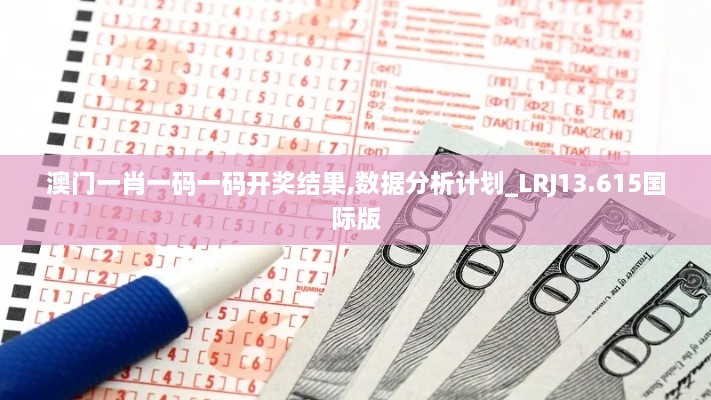 澳门一肖一码一码开奖结果,数据分析计划_LRJ13.615国际版