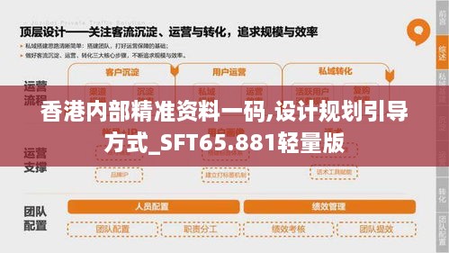 香港内部精准资料一码,设计规划引导方式_SFT65.881轻量版