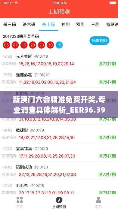 新澳门六会精准免费开奖,专业调查具体解析_EER36.397并发版