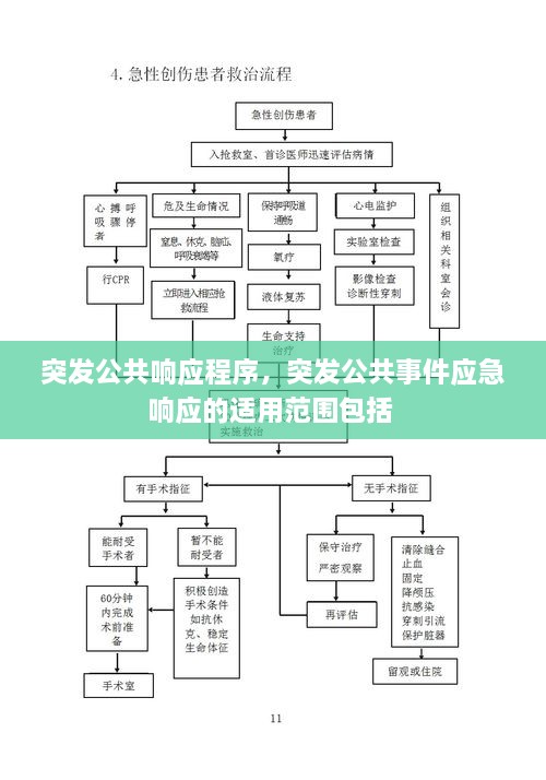 突发公共响应程序，突发公共事件应急响应的适用范围包括 