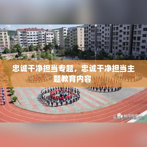 忠诚干净担当专题，忠诚干净担当主题教育内容 