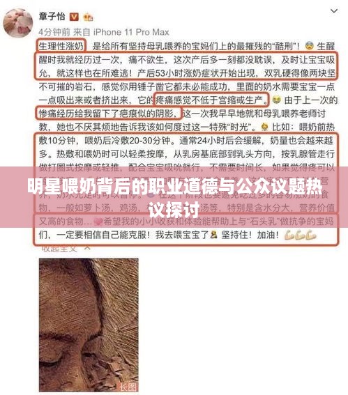 明星喂奶背后的职业道德与公众议题热议探讨