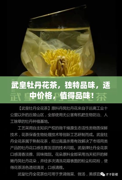 武皇牡丹花茶，独特品味，适中价格，值得品味！