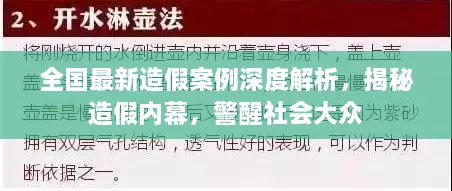 全国最新造假案例深度解析，揭秘造假内幕，警醒社会大众