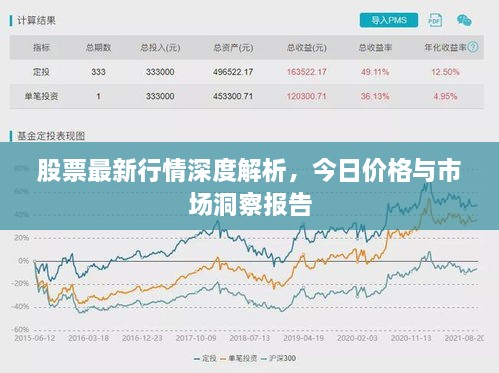 股票最新行情深度解析，今日价格与市场洞察报告