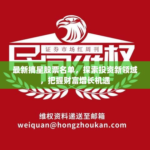 最新摘星股票名单，探索投资新领域，把握财富增长机遇