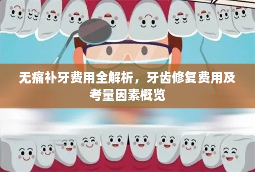 无痛补牙费用全解析，牙齿修复费用及考量因素概览