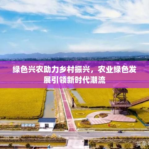 绿色兴农助力乡村振兴，农业绿色发展引领新时代潮流