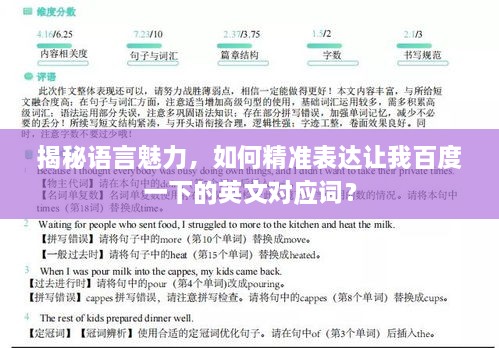 揭秘语言魅力，如何精准表达让我百度一下的英文对应词？